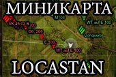 Улучшенная миникарта (ex-Locastan) без XVM для WOT 0.9.15.2 World of Tanks