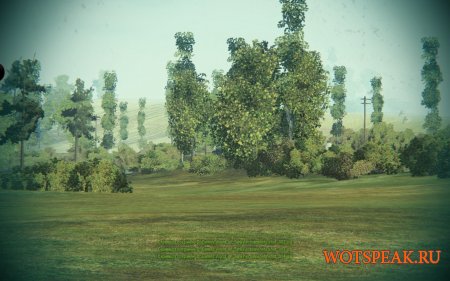 Тундра мод - убираем кроны деревьев, удаляем листву для World of Tanks 0.9.16 WOT (+вариант с полной прозрачностью)