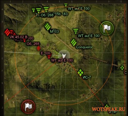 Улучшенная миникарта (ex-Locastan) без XVM для WOT 0.9.16 World of Tanks