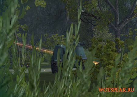 Утолщенные цветные трассеры после выстрела для World of tanks 0.9.15.2 WOT