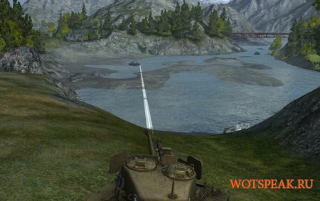 Утолщенные цветные трассеры после выстрела для World of tanks 0.9.15.2 WOT