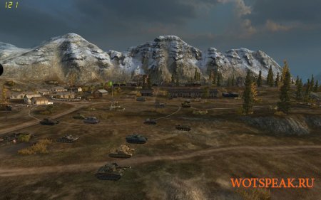 Командирская камера - отдаление обзора вверх для World of tanks 0.9.15 WOT