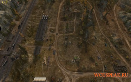 Командирская камера - отдаление обзора вверх для World of tanks 0.9.15 WOT
