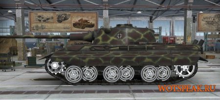 Раскрашенные белые гусеницы (катки) для World of tanks 0.9.16 WOT
