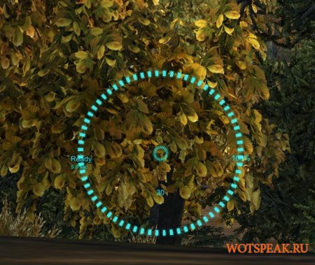 Точный прицел Бирюза для World of tanks 0.9.15 WOT