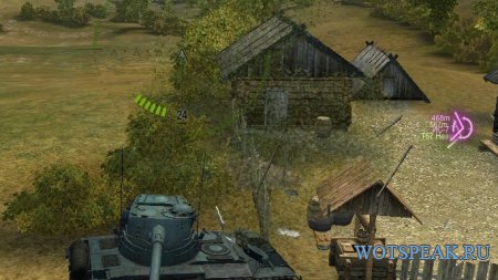 Трехцветное направление доступной цели от lportii для World of tanks 0.9.16 WOT (+ вариант ZorroJan)