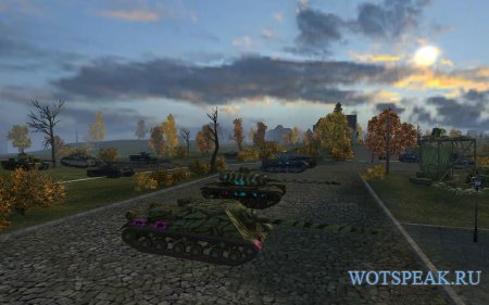 Шкурки на зоны пробития боеукладки и топливных баков World of tanks 0.9.15.2 WOT