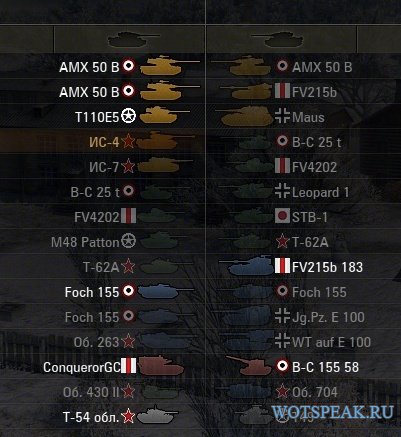 Мод на цветные иконки танков для World of tanks 0.9.15.1 WOT Мод на цветные иконки танков для World of tanks 0.9.15.1 WOT