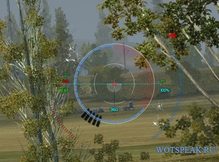 Новый прицел со встроенным зумом - Kellerman Zoom x30 для World of tanks 0.9.15