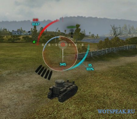 Новый прицел со встроенным зумом - Kellerman Zoom x30 для World of tanks 0.9.15