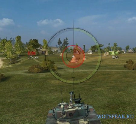 Прицел как у Дезертода - снайперский и аркадный прицел Desertod World of tanks 0.9.15.2 WOT