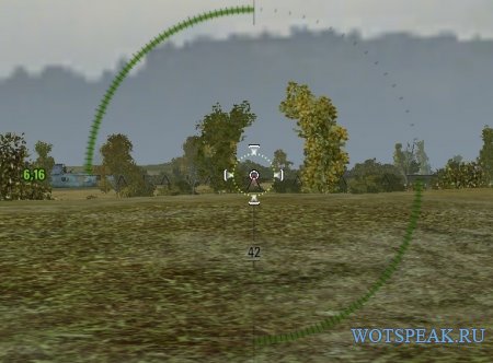 Мод продвинутый серверный прицел World of tanks 0.9.15.1.1 WOT