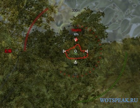 Мод продвинутый серверный прицел World of tanks 0.9.15.1.1 WOT