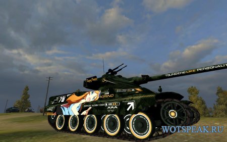 Большая коллекция аниме шкурок для World of tanks 0.9.16 WOT