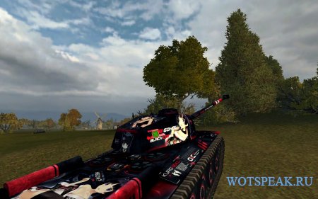 Большая коллекция аниме шкурок для World of tanks 0.9.16 WOT