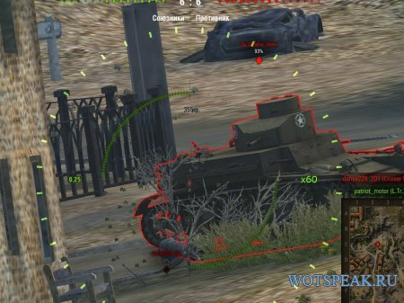 Zoom x60 для World of tanks 0.9.16 WOT - зум x30 x45 х60 без использования PMOD