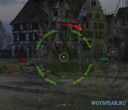 Прицел как у Кирилла Орешкина для World of tanks 0.9.16 WOT (2 варианта)