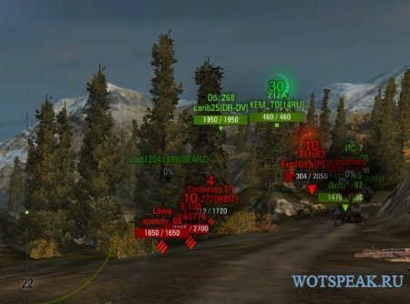 Таймер перезарядки врагов с файлом настройки для World of tanks 0.9.16 WOT