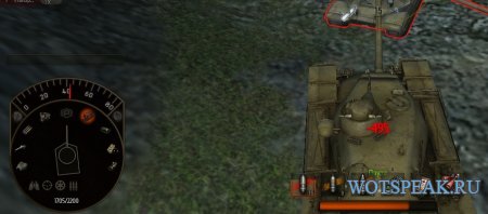Панель повреждений и лог полученного урона в стиле XBOX для World of tanks 0.9.14 WOT