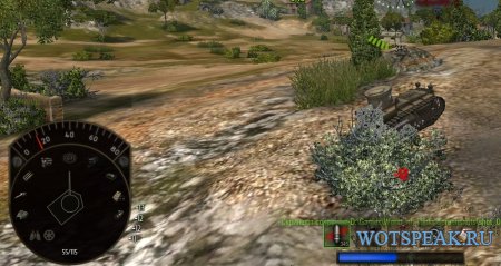 Панель повреждений и лог полученного урона в стиле XBOX для World of tanks 0.9.14 WOT