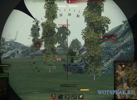 Исторический прицел HARDscope для World of tanks 0.9.16 WOT