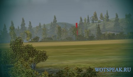 Читерский мод Красные столбы для World of tanks 0.9.16 WOT
