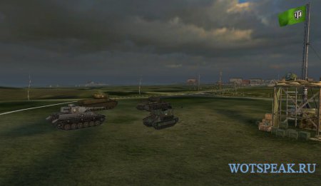 SpeedTree - удалить растительность (трава, деревья, кусты) для World of tanks 0.9.16 WOT (3 варианта)