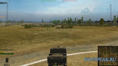 Удобный прозрачный интерфейс в бою для World of tanks 0.9.15.2 WOT
