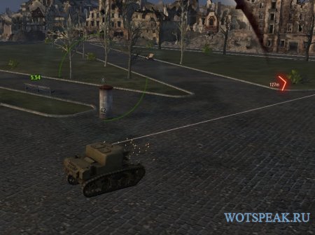 Мод Индикатор - расширенная индикация автоприцела для World of tanks 0.9.15.2 WOT