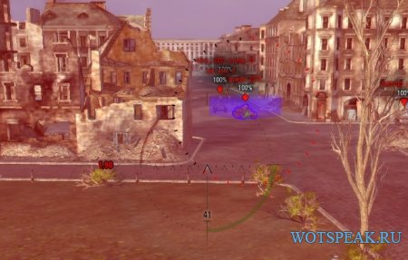 Мод Индикатор - расширенная индикация автоприцела для World of tanks 0.9.15.2 WOT
