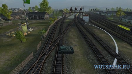 Яркие и заметные ЖД платформы для World of tanks 0.9.15 WOT