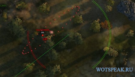 Автоматический прицел для арты - автоприцел для артиллерии для World of tanks 0.9.16 WOT