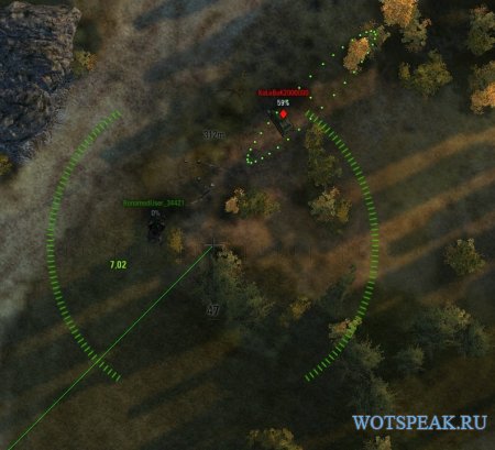 Автоматический прицел для арты - автоприцел для артиллерии для World of tanks 0.9.16 WOT