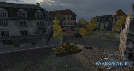 Мод штрихования неразрушаемые объектов для World of tanks 0.9.15.2 WOT