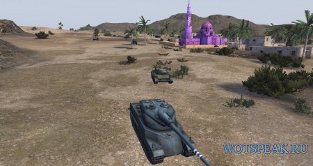 Мод штрихования неразрушаемые объектов для World of tanks 0.9.15.2 WOT