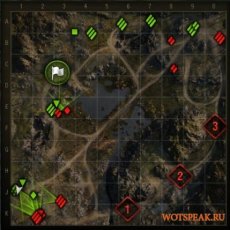 Мод на направление стволов противников на миникарте для World of tanks 0.9.15.2 WOT