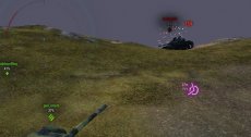Мод "Тылы" - разноцветный индикатор ближайших врагов для World of tanks 0.9.16 WOT