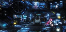 Ангар в стиле аниме Miku Hangar для World of tanks 0.9.10 WOT