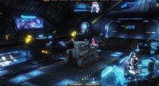 Ангар в стиле аниме Miku Hangar для World of tanks 0.9.10 WOT