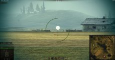Белый круг в месте попадания в танк врага без засвета для World of tanks 0.9.15.2 WOT