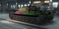 Сжатые на 50% шкурки на зоны пробития для слабых компьютеров WOT 0.9.16 World of Tanks