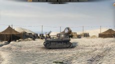 Мод на ангар для World of tanks 0.9.10 WOT в пустыне