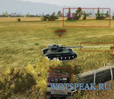 B4it - комплексный чит-мод (красные шары, тундра, перезарядка, чит-лампа и другое) для WOT