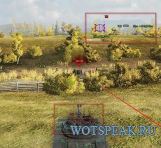 B4it - комплексный чит-мод (красные шары, тундра, перезарядка, чит-лампа и другое) для WOT