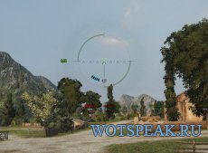 Точный снайперский прицел Скорпион для World of tanks 0.9.15 WOT