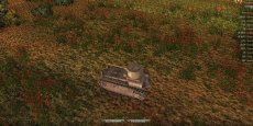 Яркий ангар "Маковое поле" для World of Tanks 0.9.13 WOT