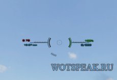 Контрастный прицел Воин для World of Tanks 0.9.15.2 WOT (RUS+ENG версии)